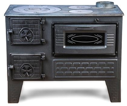 Отопительно-варочная печь МастерПечь ПВ-04 с духовым шкафом, 7,5 кВт в Лысьве