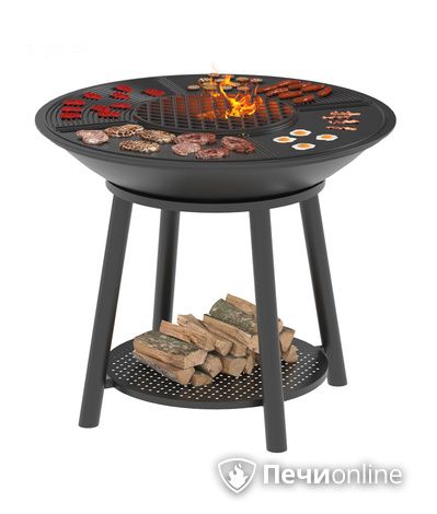Гриль для дачи Везувий Fantastic Grill Престиж 1000 (чугун) в Лысьве