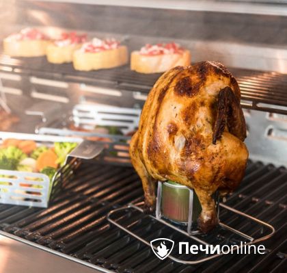 Ростер Char-Broil Grill+ для курицы с креплением для емкости в Лысьве