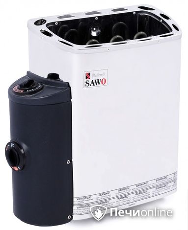 Электрокаменка для сауны Sawo Mini MN-30NB-Z со встроенным пультом управления в Лысьве