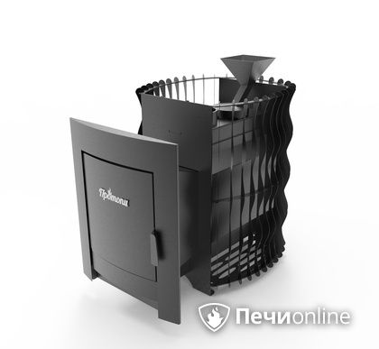 Дровяная банная печь Протопи Вулкан 18 Подкова в Лысьве