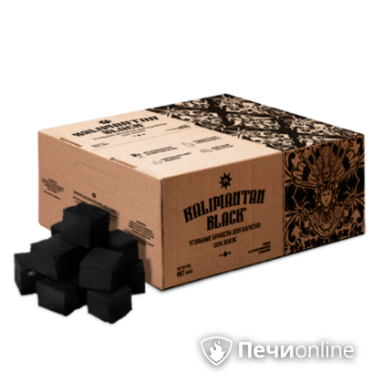  Kalimantan Black Кокосовый уголь для барбекю, 8кг в Лысьве