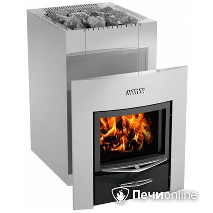 Дровяная банная печь Harvia 22 Duo Steel (Wk220) в Лысьве