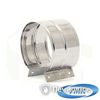 УМК Хомут обжимной D120 0.5 мм оцинковка в Лысьве