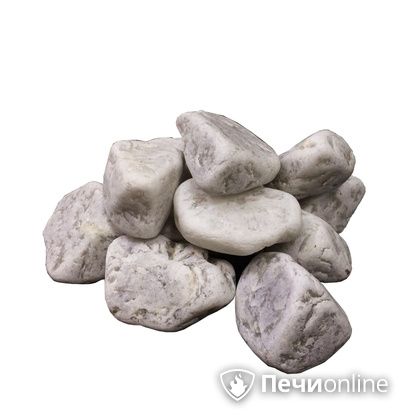 Камни для бани Огненный камень Кварц шлифованный отборный 10 кг ведро в Лысьве