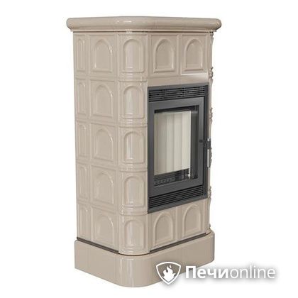 Печь-камин Kratki Blanka 8 kW stove кафельная крем в Лысьве