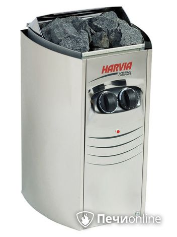 Электрокаменка для сауны Harvia Vega Compact ВС35 со встроенным пультом (HCB350400S) в Лысьве